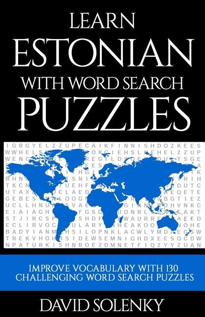 Front cover_Learn Estonian with Word Search Puzzles