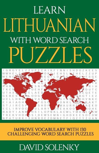 Couverture_Learn Lithuanian with Word Search Puzzles