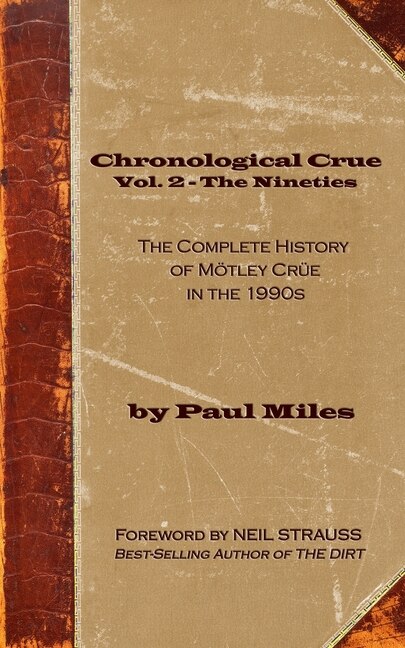 Front cover_Chronological Crue Vol. 2 - The Nineties