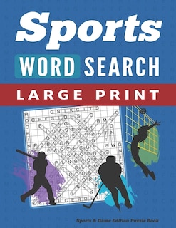 Front cover_Word Search Puzzle Book Sports & Games Edition