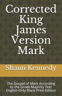 Front cover_Corrected King James Version Mark