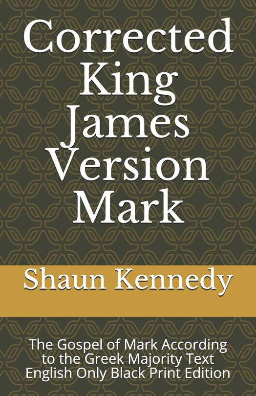 Front cover_Corrected King James Version Mark