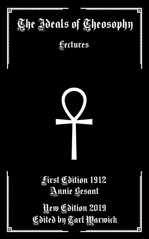 Front cover_The Ideals of Theosophy