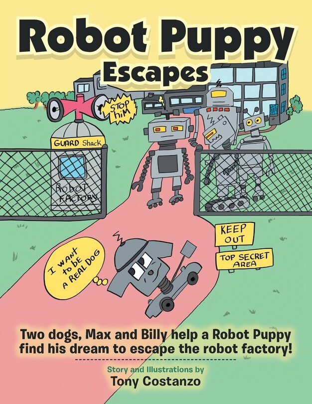 Front cover_Robot Puppy Escapes