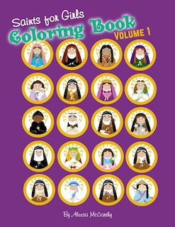 Front cover_Saints for Girls Coloring Book