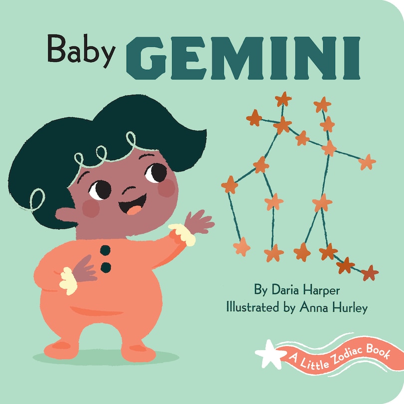 Front cover_A Little Zodiac Book: Baby Gemini