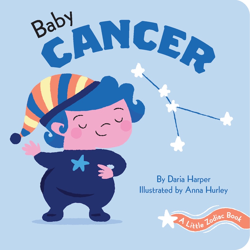 Front cover_A Little Zodiac Book: Baby Cancer
