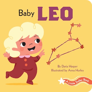 Front cover_A Little Zodiac Book: Baby Leo