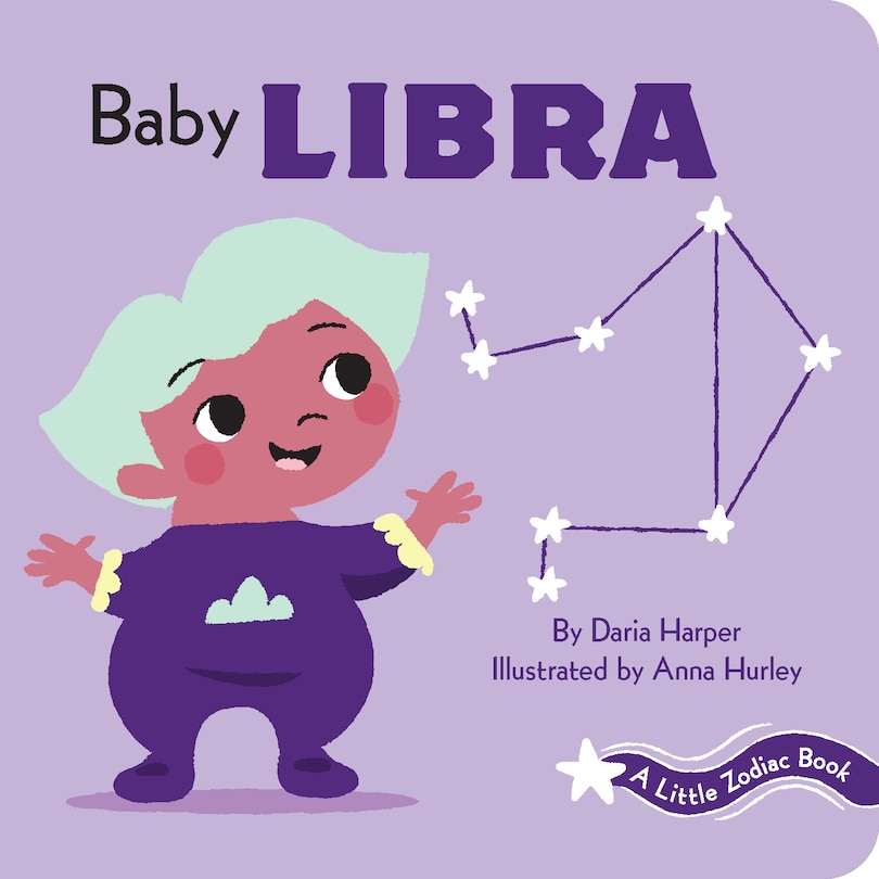 Front cover_A Little Zodiac Book: Baby Libra