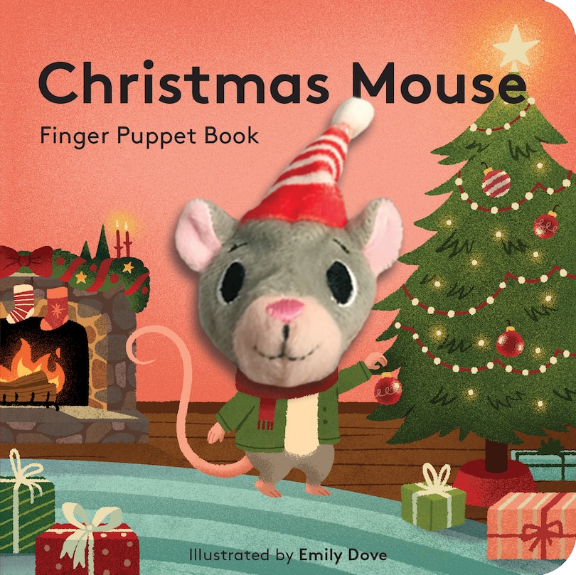 Front cover_Christmas Mouse: Finger Puppet Book