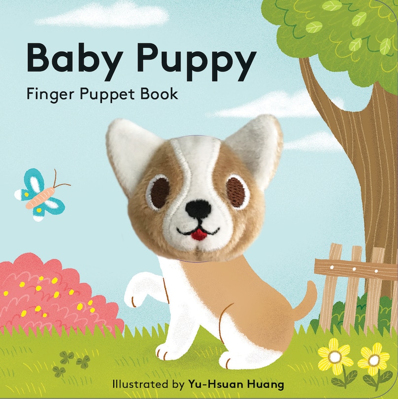 Front cover_Baby Puppy: Finger Puppet Book