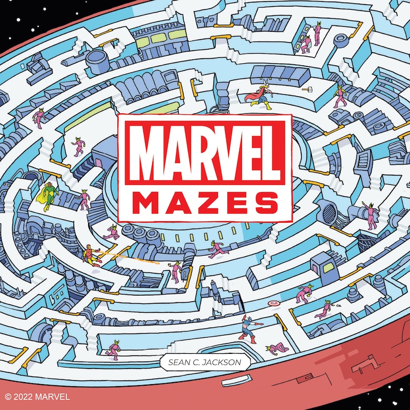 Front cover_Marvel Mazes