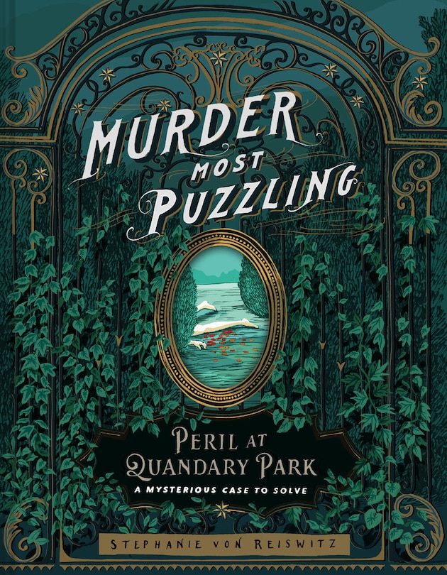 Front cover_Murder Most Puzzling The Perilous Puzzles of Quandary Park