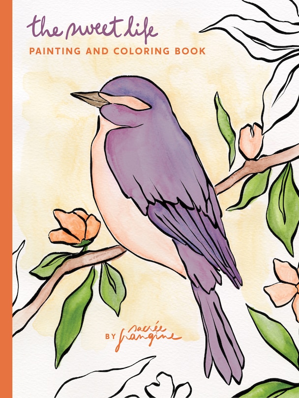 Front cover_The Sweet Life Painting and Coloring Book