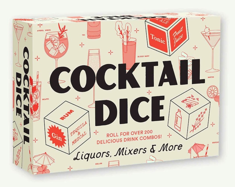 Cocktail Dice: Liquors, Mixers, and More