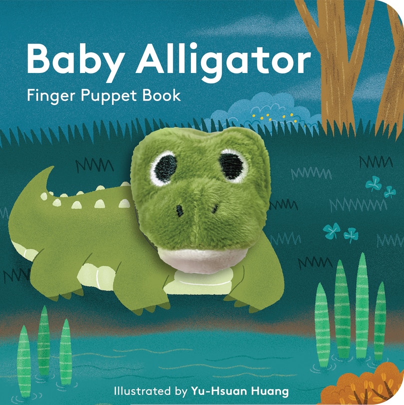 Front cover_Baby Alligator: Finger Puppet Book