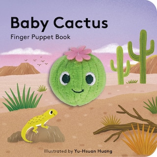 Front cover_Baby Cactus: Finger Puppet Book