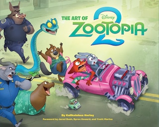 Front cover_Disney the Art of Zootopia 2