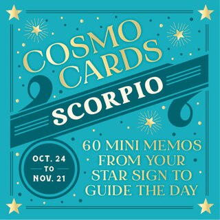 Couverture_Cosmo Cards: Scorpio
