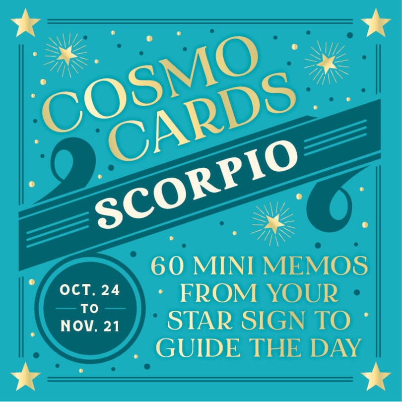 Couverture_Cosmo Cards: Scorpio