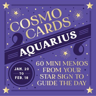 Couverture_Cosmo Cards: Aquarius