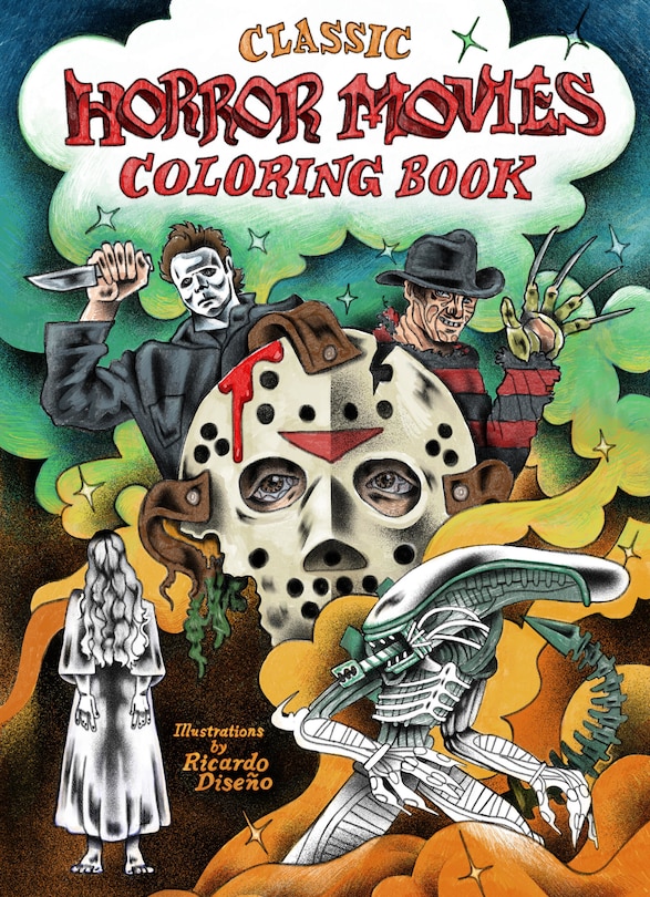 Couverture_Classic Horror Movies Coloring Book