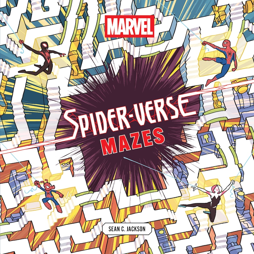 Couverture_Marvel Spider-Verse Mazes