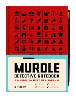 Front cover_Murdle Detective Notebook
