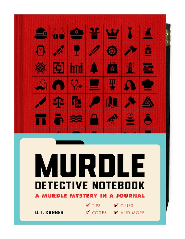 Front cover_Murdle Detective Notebook