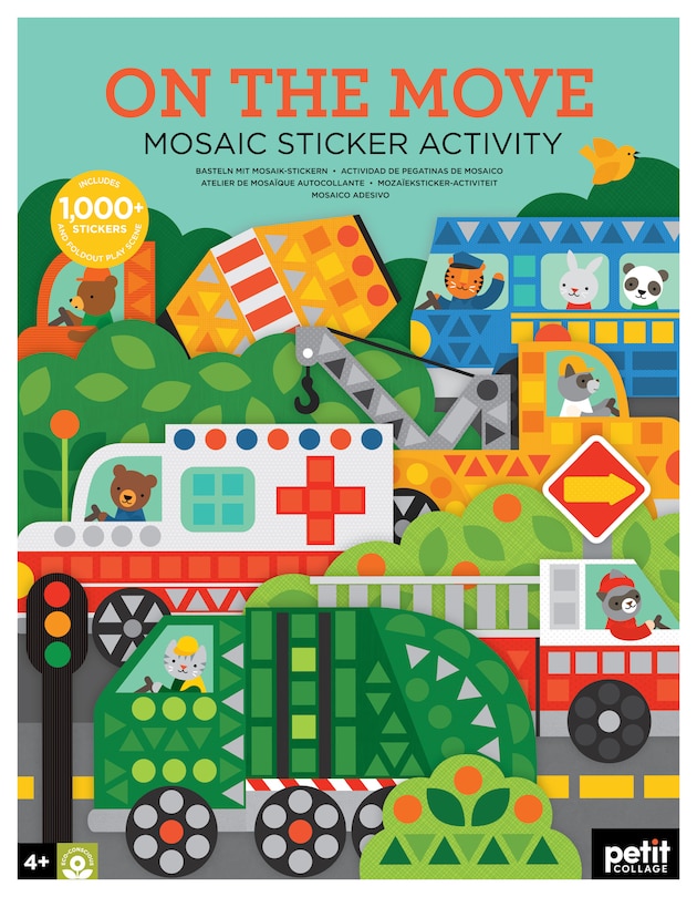 Front cover_Mosaic Sticker Activity: On the Move