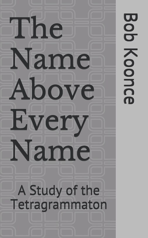 Front cover_The Name Above Every Name