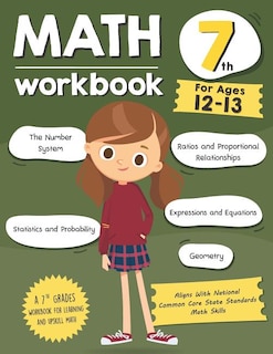 Front cover_Math Workbook Grade 7 (Ages 12-13)