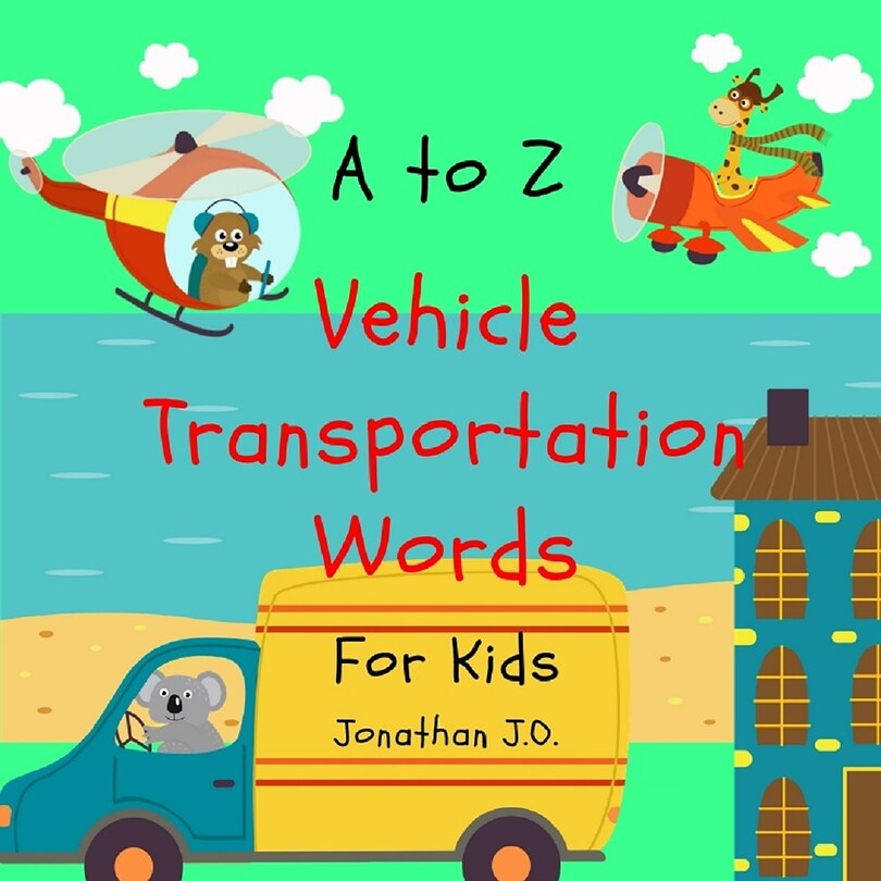 Couverture_A to Z vehicle transportation words