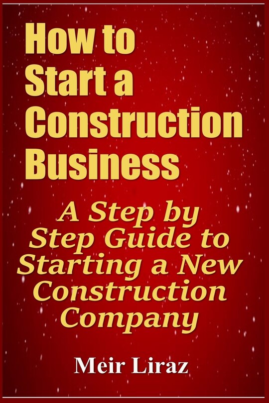 Front cover_How to Start a Construction Business