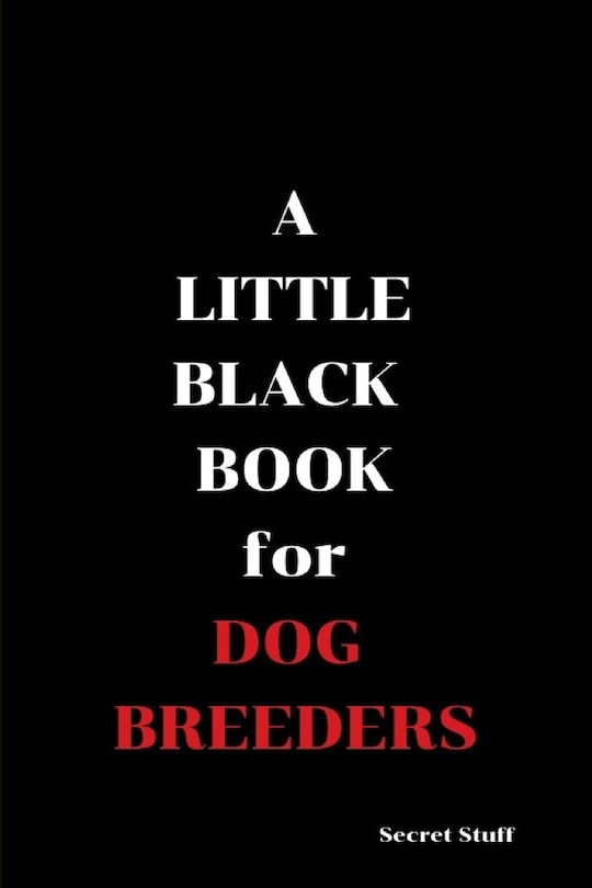 Front cover_A Little Black Book