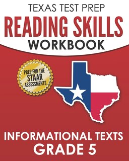 Front cover_TEXAS TEST PREP Reading Skills Workbook Informational Texts Grade 5