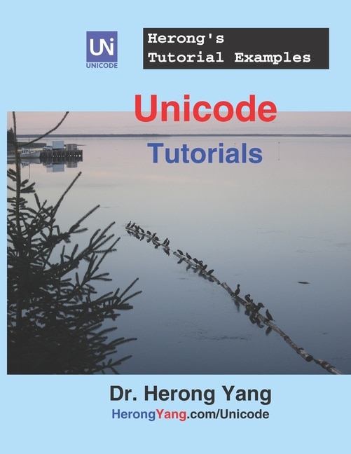 Front cover_Unicode Tutorials - Herong's Tutorial Examples