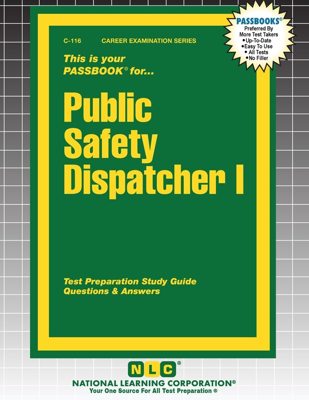 Front cover_Public Safety Dispatcher I