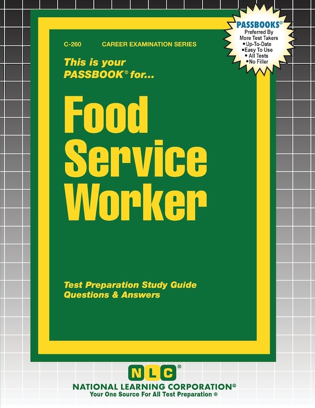 Front cover_Food Service Worker