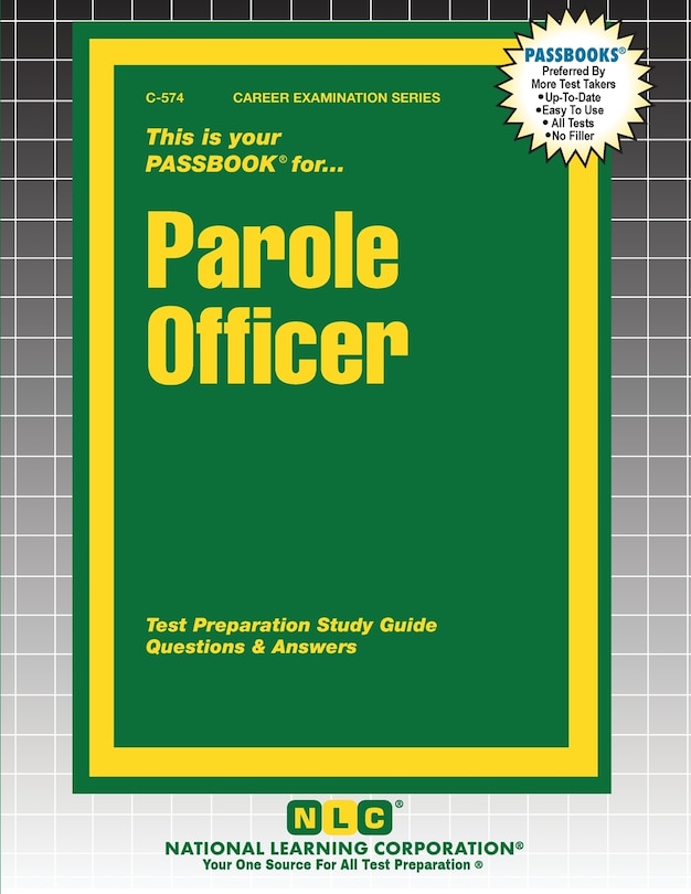 Front cover_Parole Officer