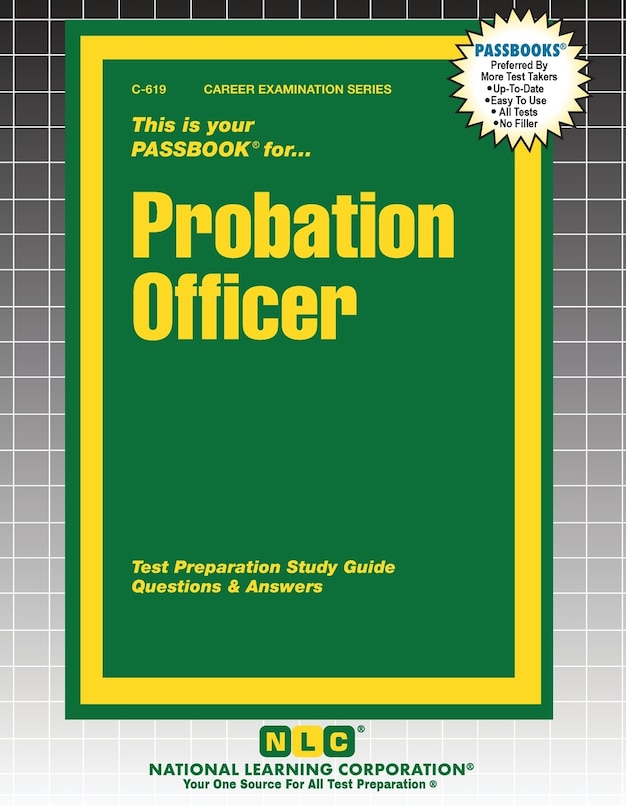 Front cover_Probation Officer