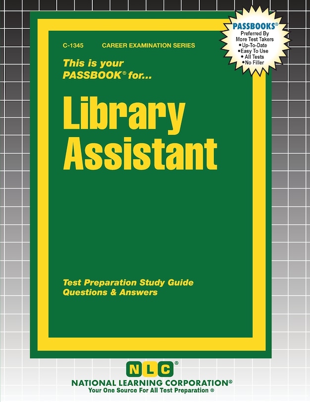 Front cover_Library Assistant