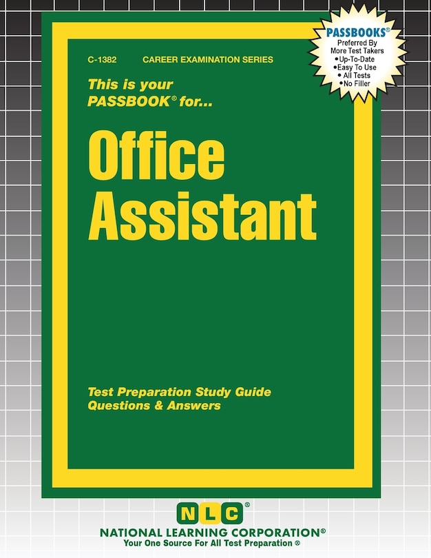 Front cover_Office Assistant