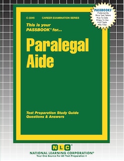 Front cover_Paralegal Aide