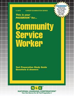 Front cover_Community Service Worker