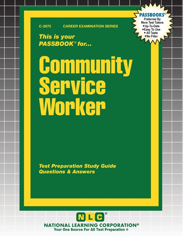 Front cover_Community Service Worker