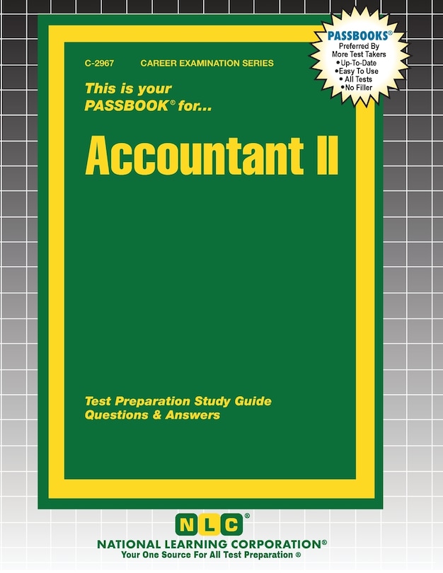 Front cover_Accountant II