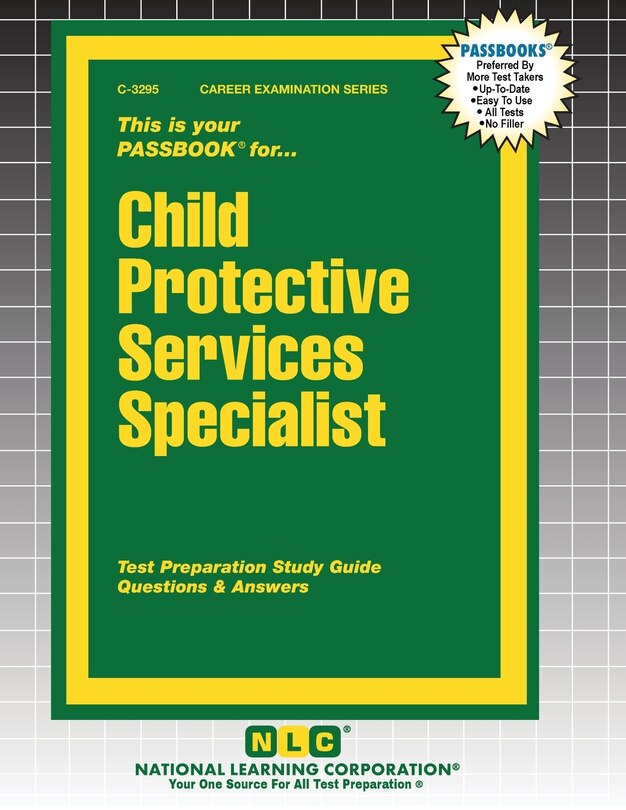 Front cover_Child Protective Services Specialist