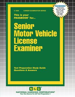 Couverture_Senior Motor Vehicle License Examiner