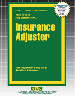 Front cover_Insurance Adjuster